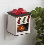 Illuminating Holiday Fireplace Fragrance Warmer