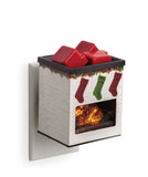 Illuminating Holiday Fireplace Fragrance Warmer